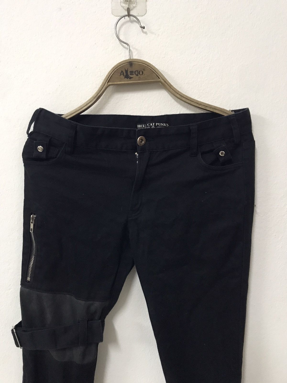 Japanese Brand Hell cat punks skinny bondage Size 30" / US 8 / IT 44 - 4 Thumbnail