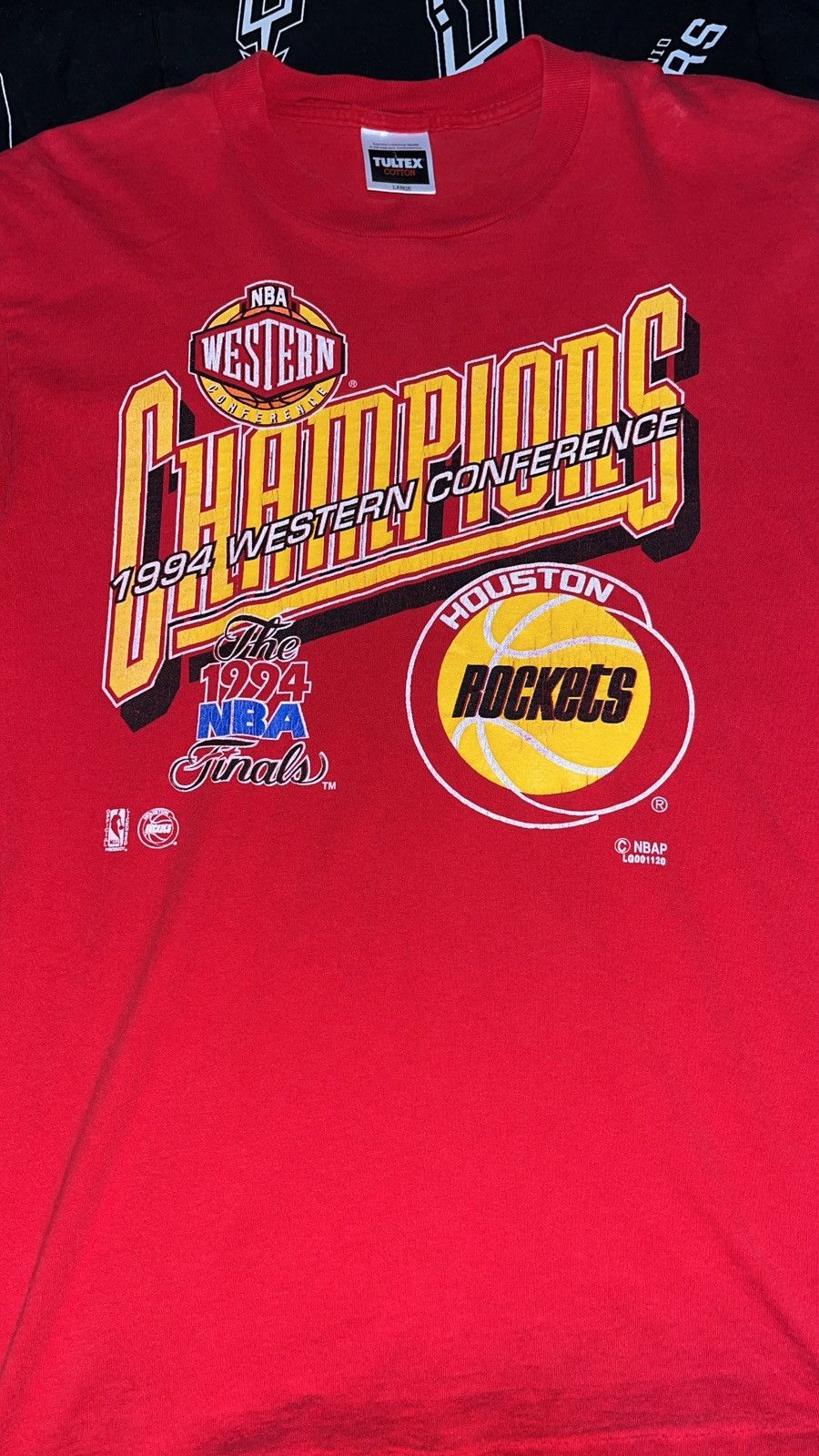 NBA × Tultex × Vintage 1994 Houston Rockets Vintage Shirt Size US L / EU 52-54 / 3 - 2 Thumbnail