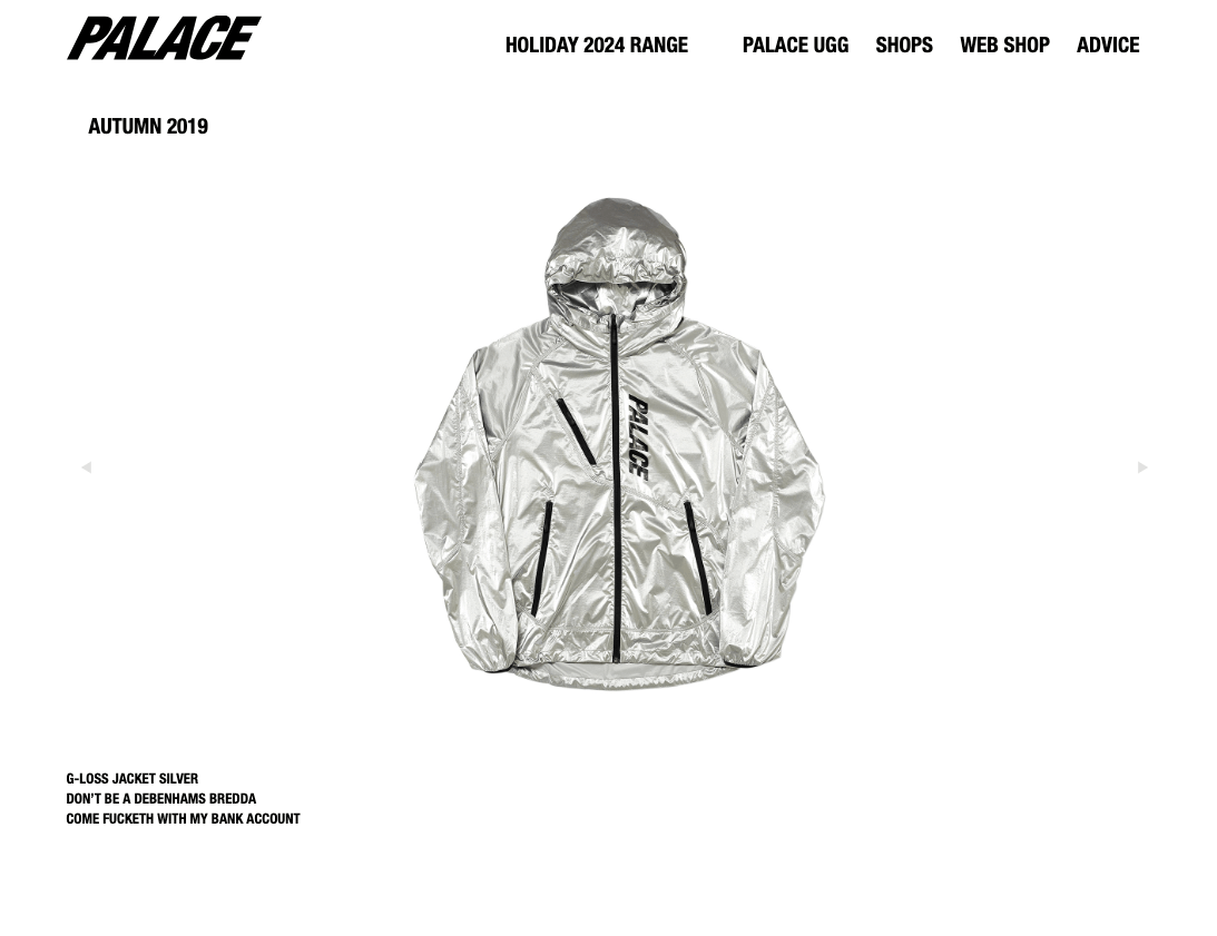 Palace Palace G-Loss Jacket Size US XL / EU 56 / 4 - 9 Thumbnail