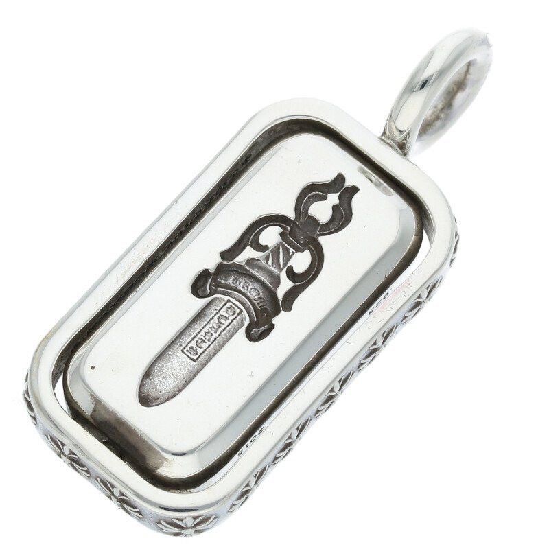 Chrome Hearts Flip CH Cross Dagger Necklace