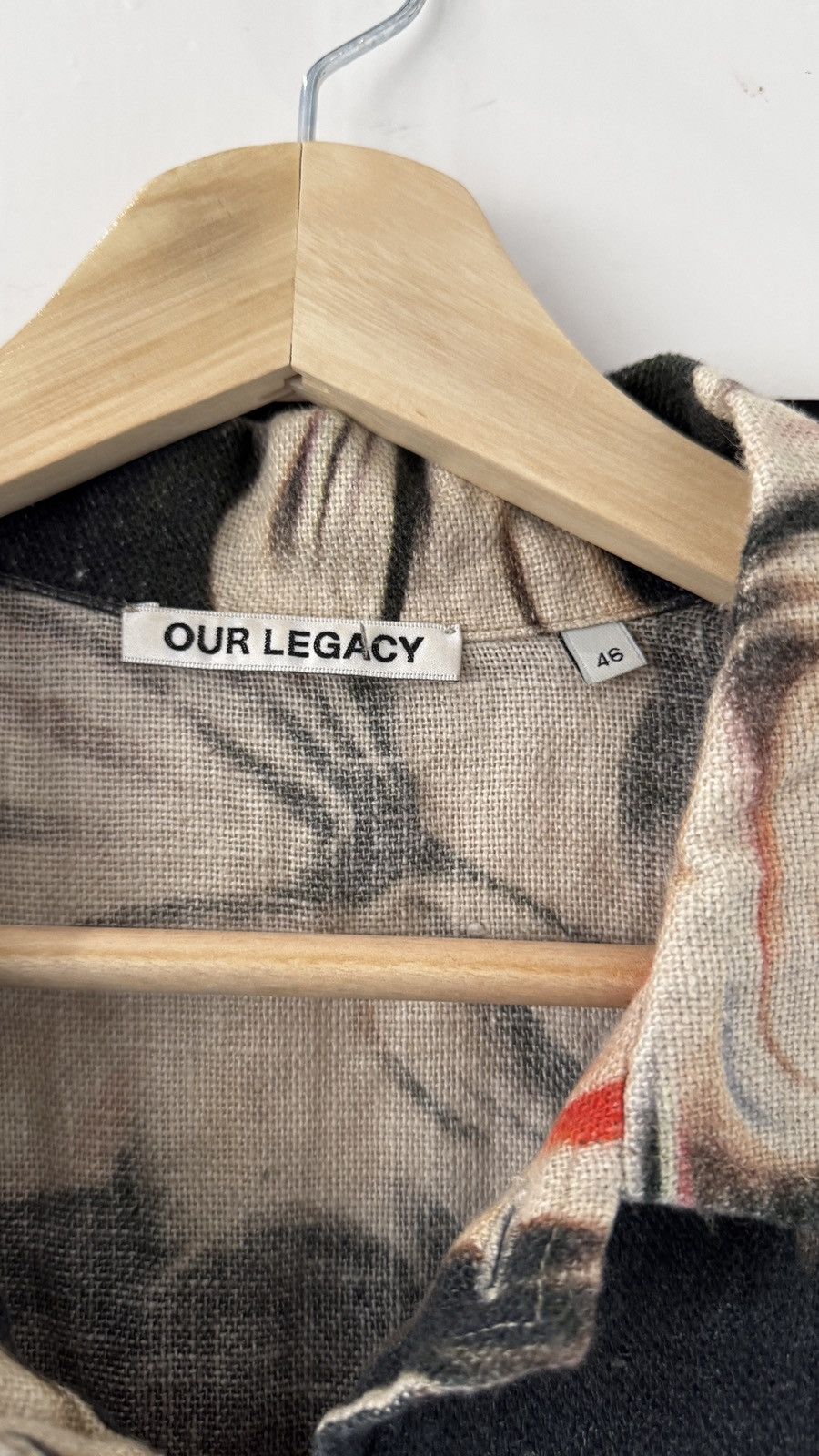 Our Legacy Our legacy box linen shirt Size US S / EU 44-46 / 1 - 2 Thumbnail