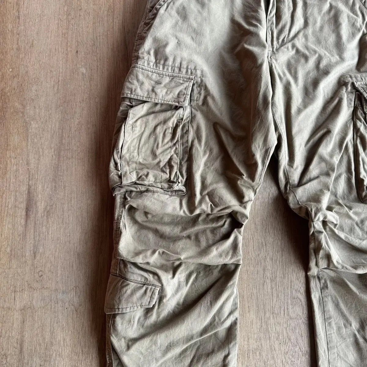 Japanese Brand BIG POCKET ALPHA INDUSTRIES TACTICAL MULTIPOCKET LOOSE CARGO Size US 33 - 5 Thumbnail