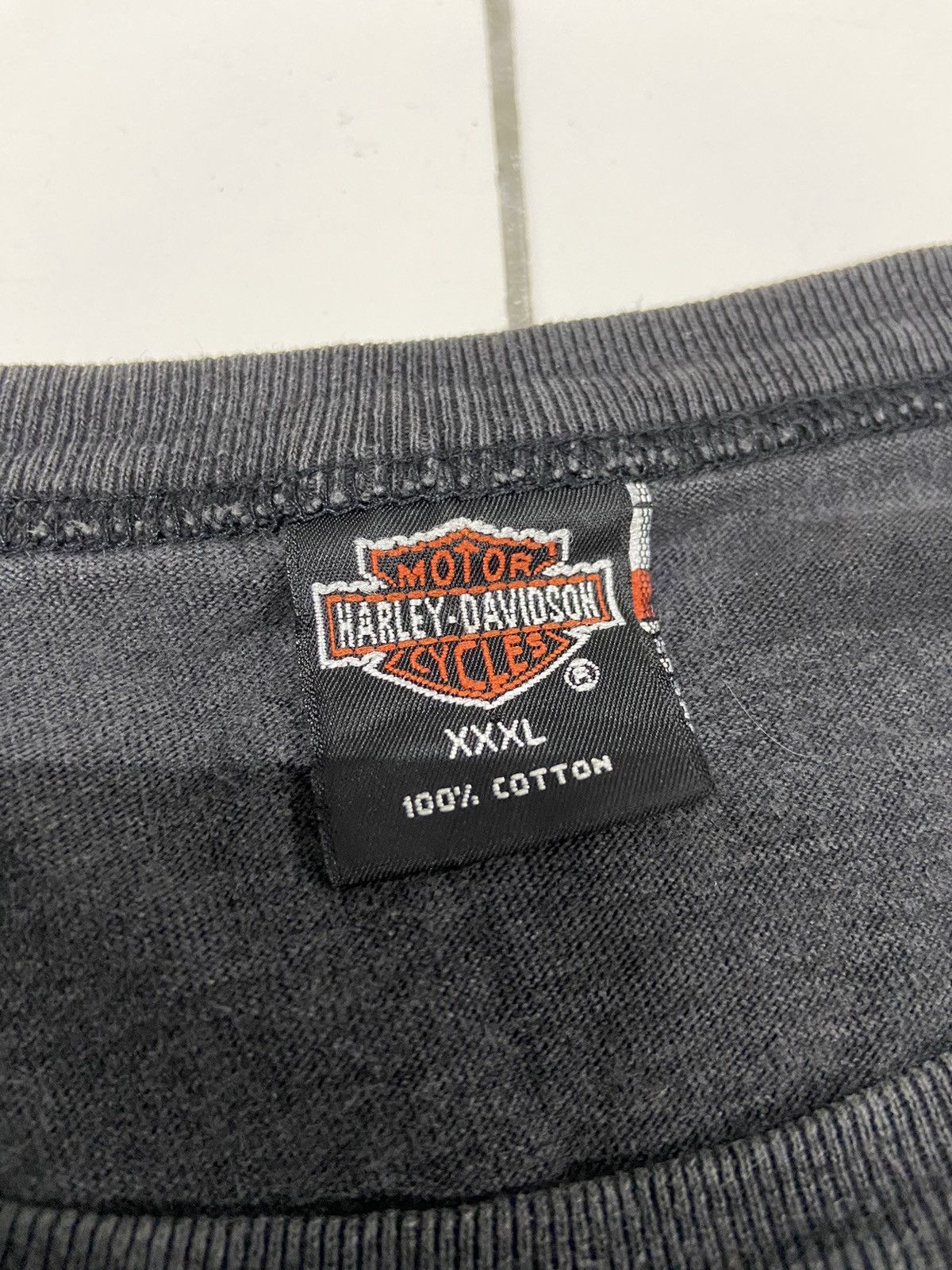 Harley Davidson VINTAGE HARLEY DAVIDSON 80’s VENOM GATOR MUSCLE TEE Size US XXL / EU 58 / 5 - 11 Thumbnail