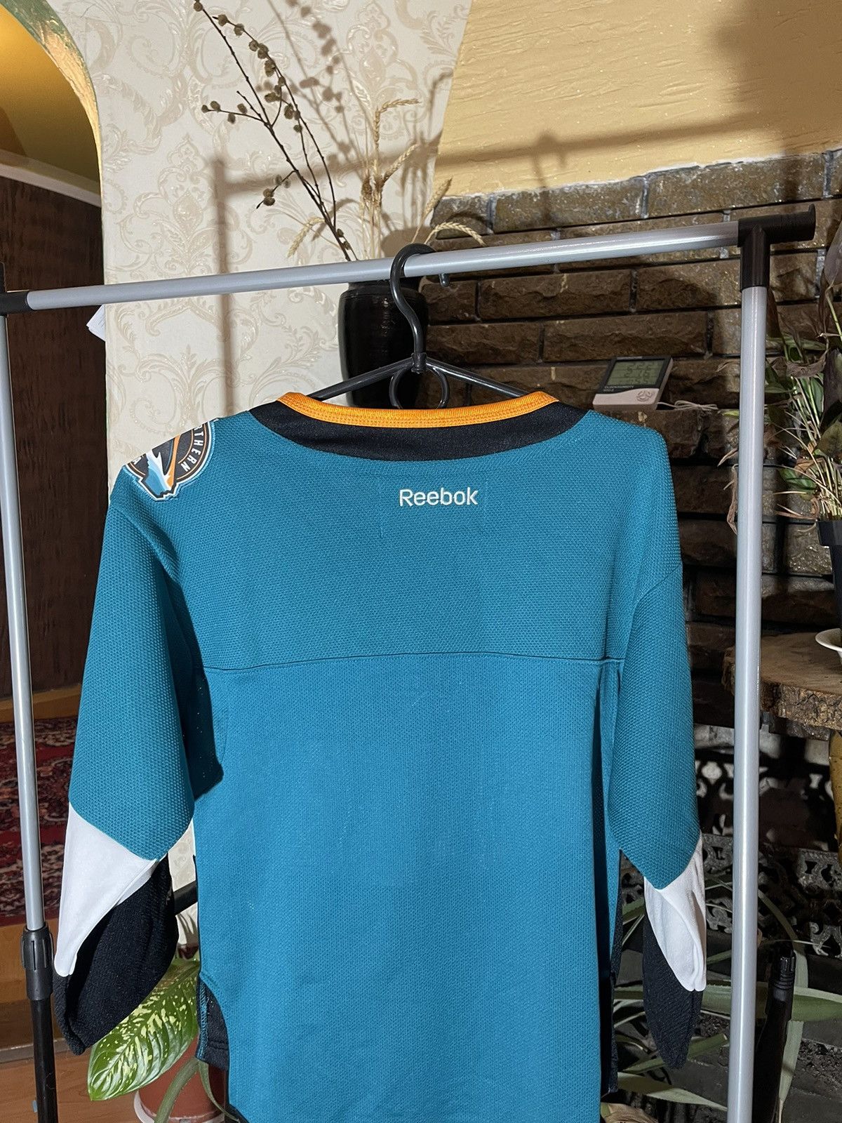 NFL × Vintage San Jose Sharks jersey Reebok Stadium Series mens S Size US S / EU 44-46 / 1 - 2 Thumbnail