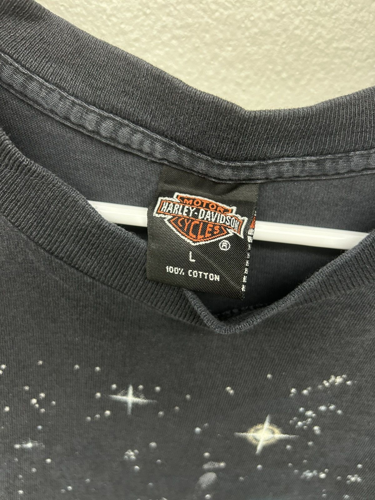 Harley Davidson Vintage 1996 Spirit of Harley Davidson Northern Lights Wolf Size US L / EU 52-54 / 3 - 8 Thumbnail