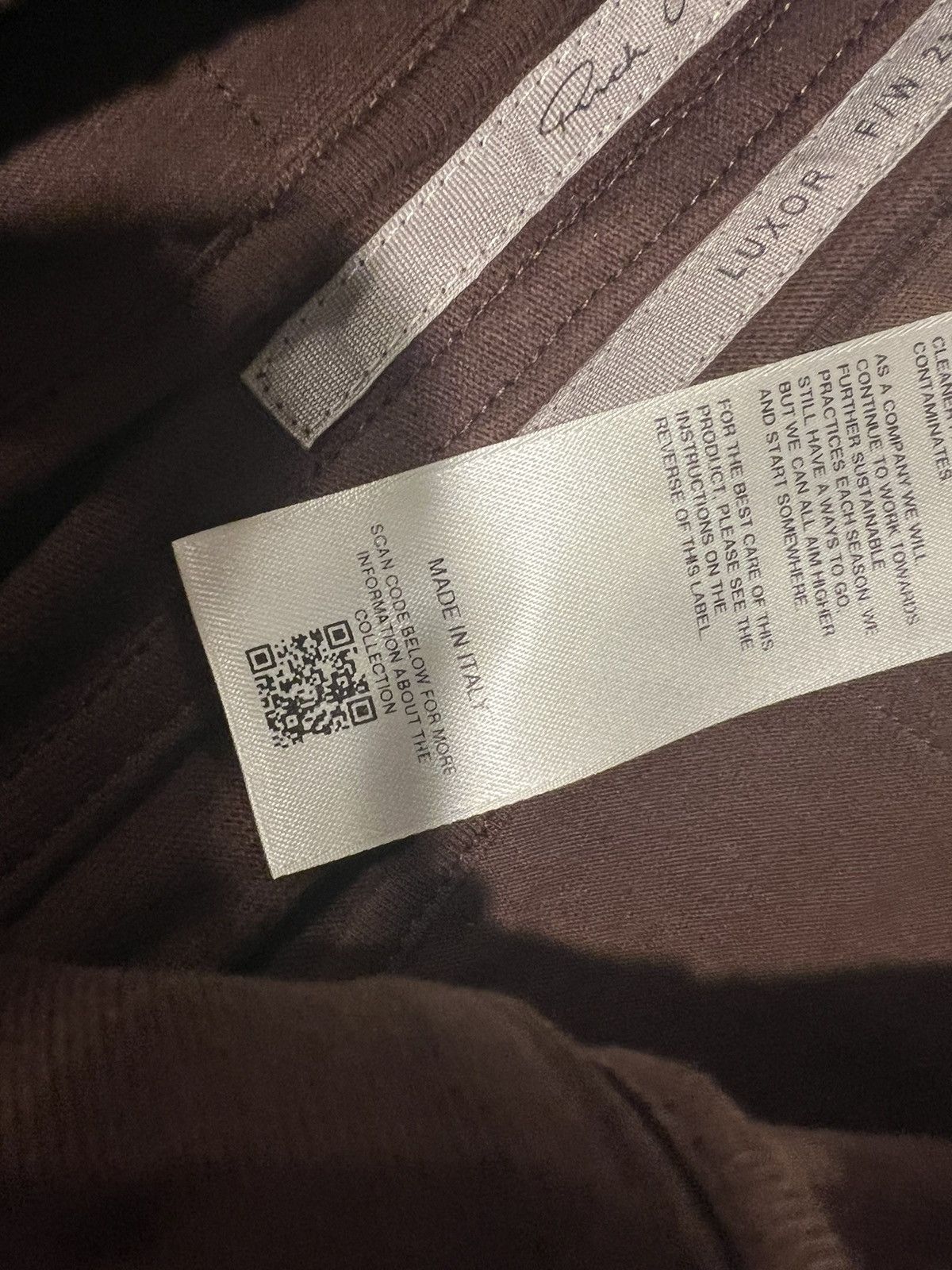 Rick Owens Rick Owens Babel F/W 23 pants. 52/34. $1450 Size US 36 / EU 52 - 6 Thumbnail