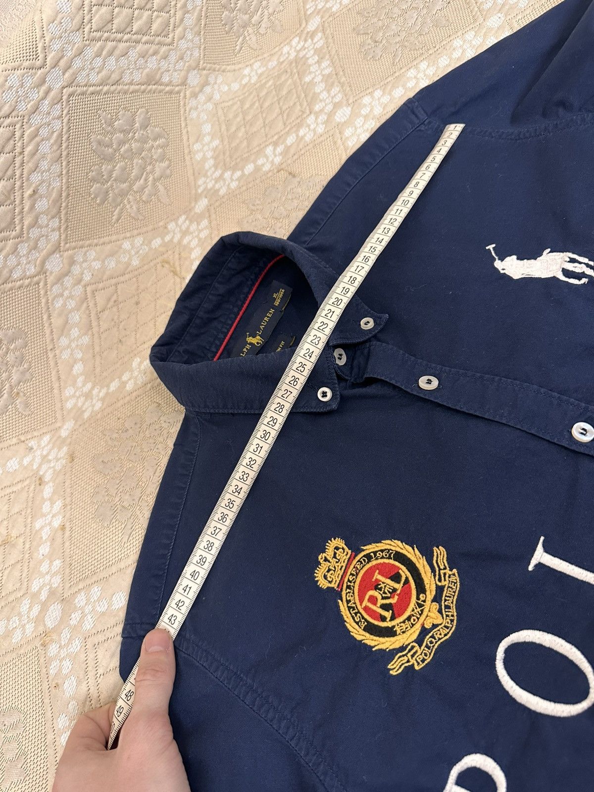 Polo Ralph Lauren 🔥 Polo Ralph Lauren Chief Keef Y2K Club Button Up Shirt Size US XL / EU 56 / 4 - 12 Thumbnail