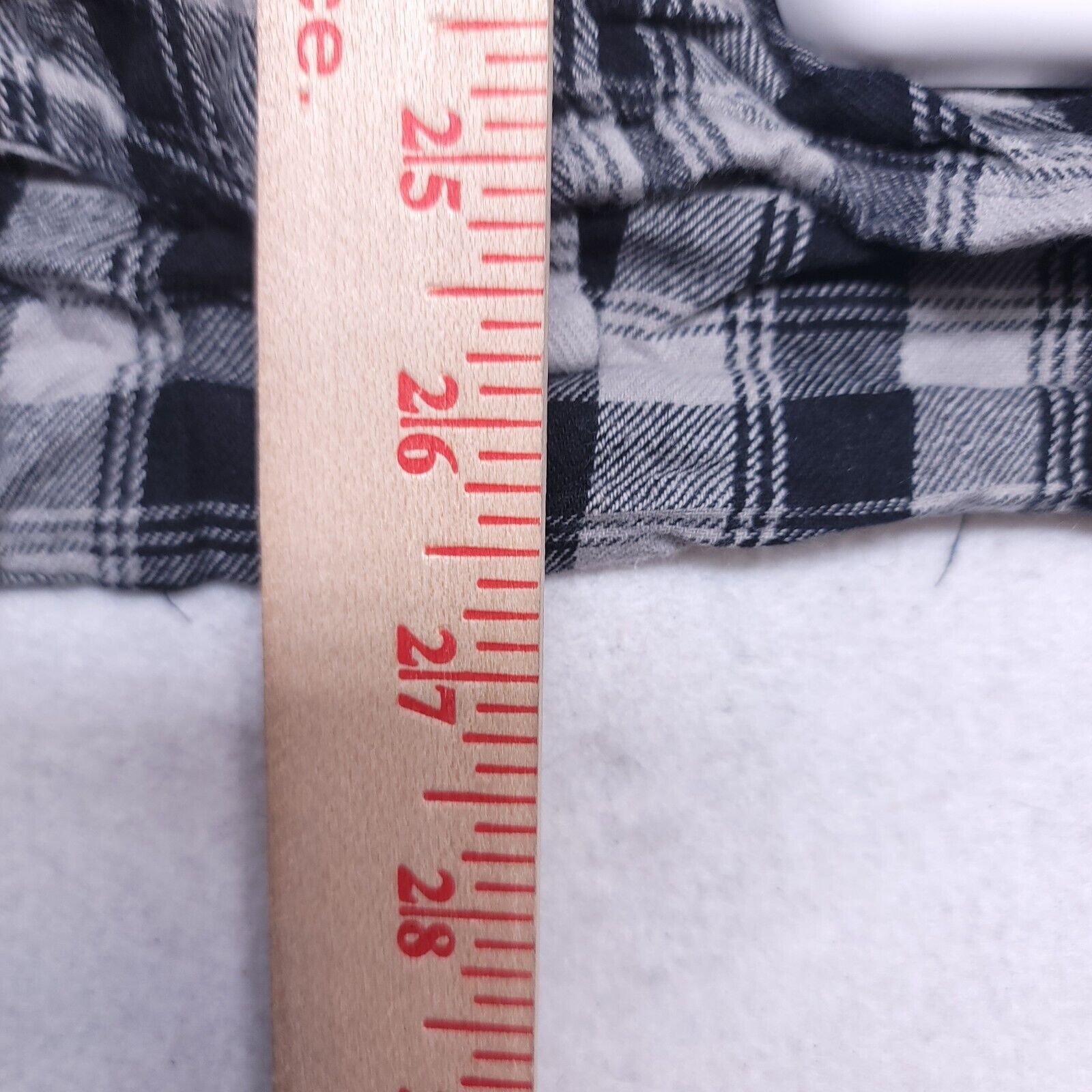 Levi's Levis Buffalo Check Flannel Shirt Mens Size L Black White Size US L / EU 52-54 / 3 - 7 Thumbnail