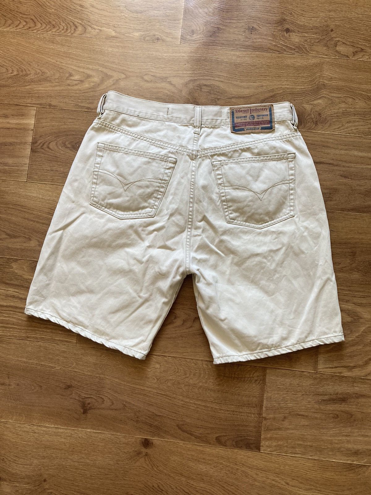 Diesel × Vintage Vintage diesel industries denim shorts 34 M / L y2k 90’s Size US 34 / EU 50 - 3 Thumbnail