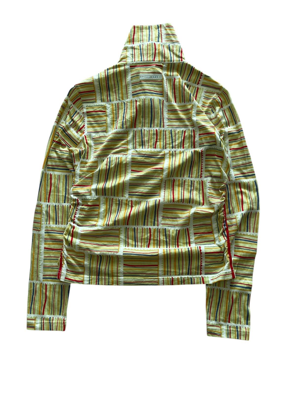 Lanvin × Vintage Lanvin Sport Half Zipper LS Size XS / US 0-2 / IT 36-38 - 2 Thumbnail