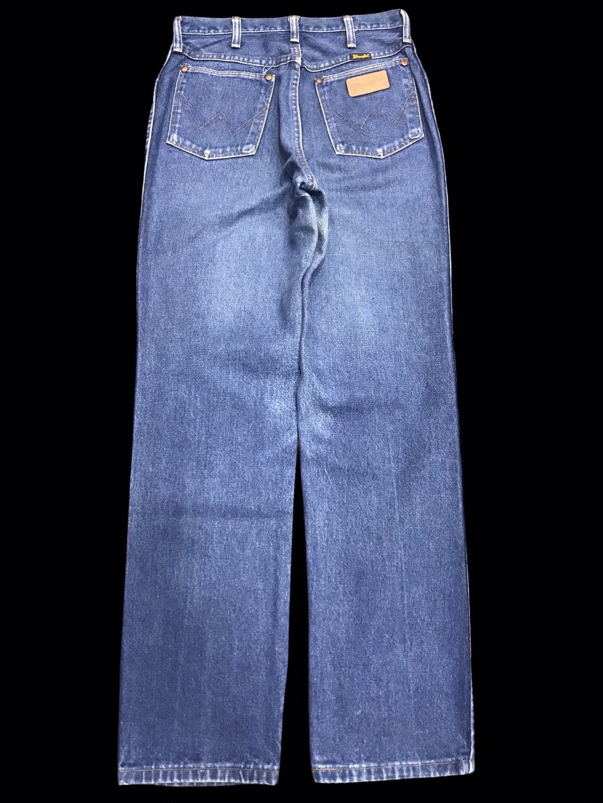 Vintage × Wrangler 💥VINTAGE 70s💥Wrangler 13MWZR Blue Denim F150 Size US 28 / EU 44 - 2 Thumbnail