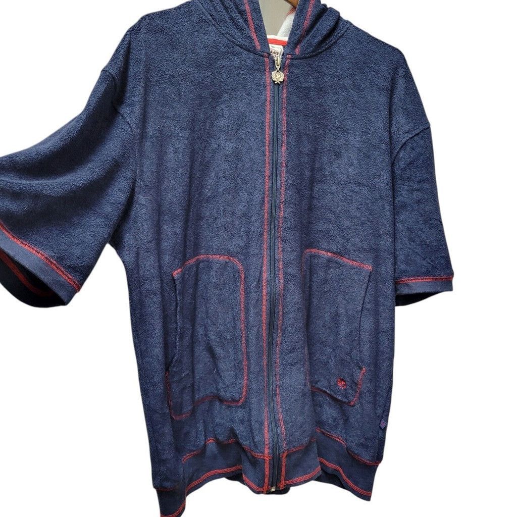 Phat Farm Phat Farm Men's Full-Zip Short Sleeves Hoodie Size 2XL. Size US XXL / EU 58 / 5 - 4 Thumbnail