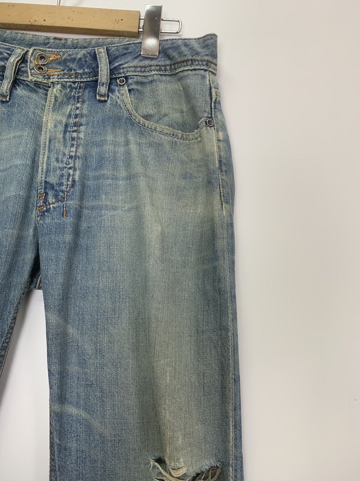 Diesel × Vintage Vintage Diesel Industry denim Size US 29 - 3 Thumbnail