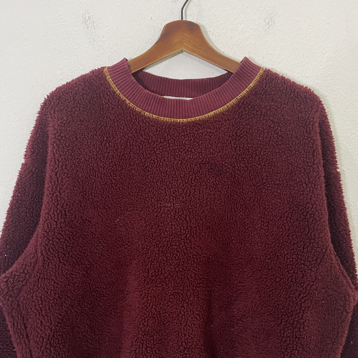 JW Anderson × Uniqlo Vintage J.w Anderson Fleece Crewneck Sweatshirt Size US L / EU 52-54 / 3 - 4 Thumbnail