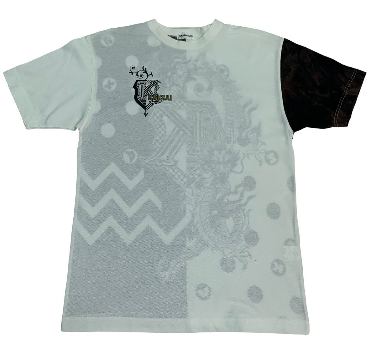 Designer × Kansai Yamamoto × Vintage Vintage Kansai yamamoto Tshirts Back Print Dragon 🐉 Size US M / EU 48-50 / 2 - 6 Thumbnail