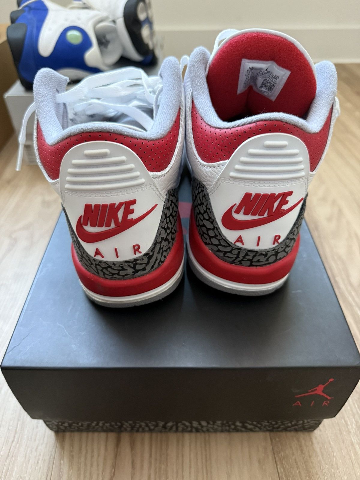 Jordan Brand × Nike Jordan 3 Fire red Size US 6.5 / IT 36.5 - 4 Thumbnail