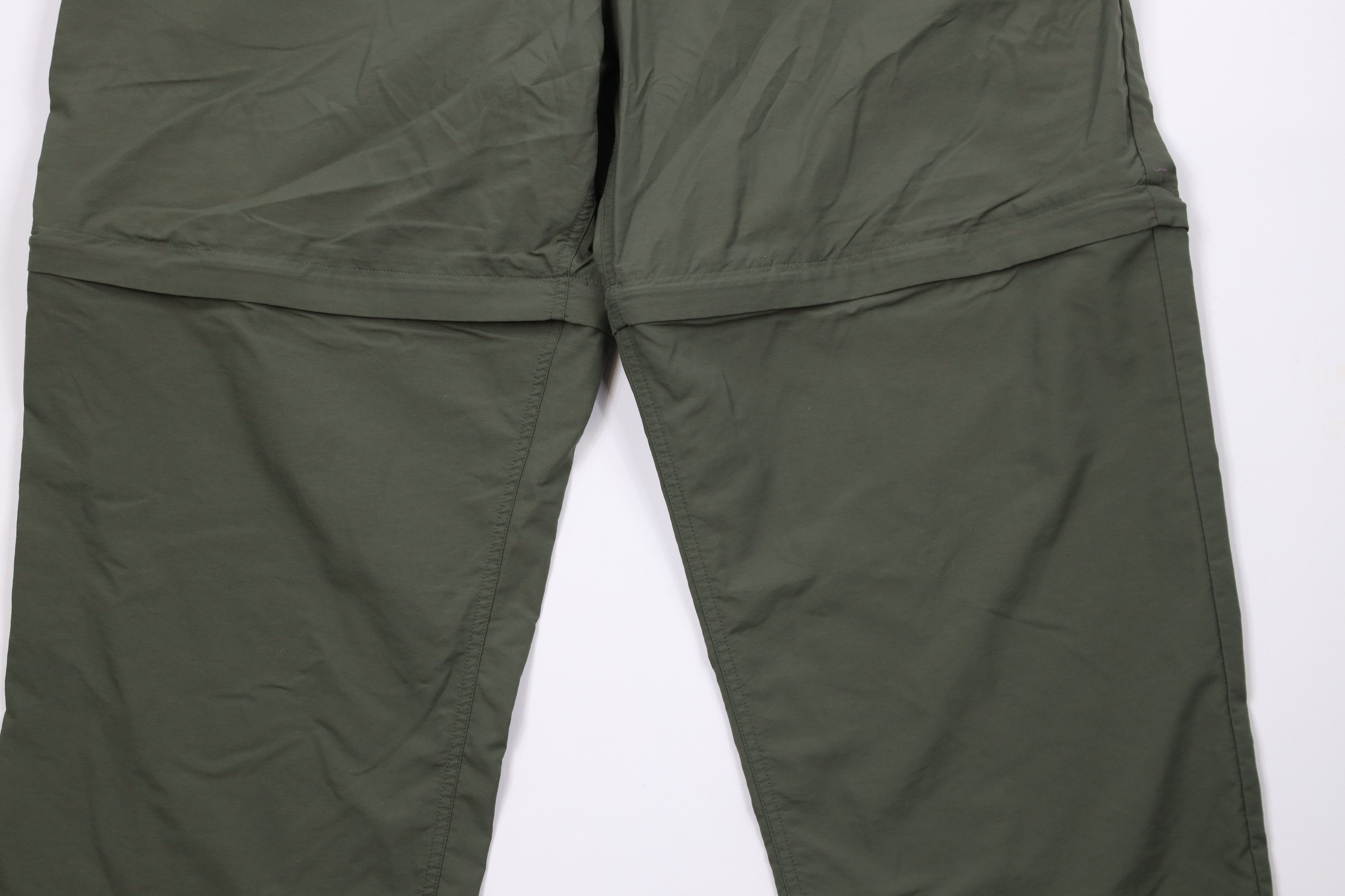 Cabelas × Vintage Vintage Cabelas Wide Leg Convertible Pants Shorts Green Size US 40 / EU 56 - 3 Thumbnail