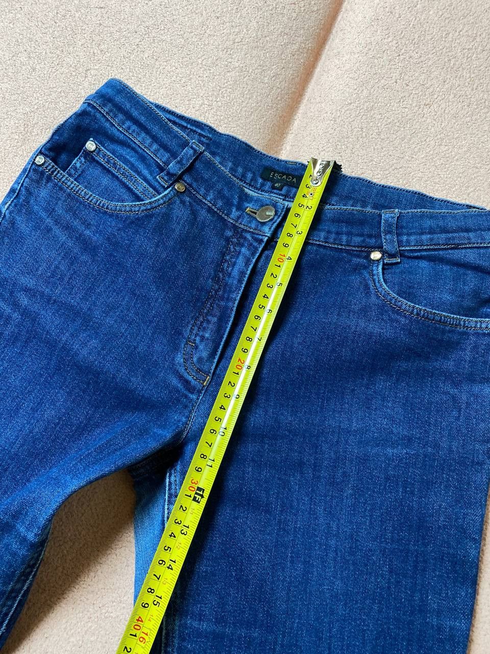 Escada × Vintage Vintage Y2K faded blue washed baggy wide leg jeans Size 40" / US 18 - 11 Thumbnail