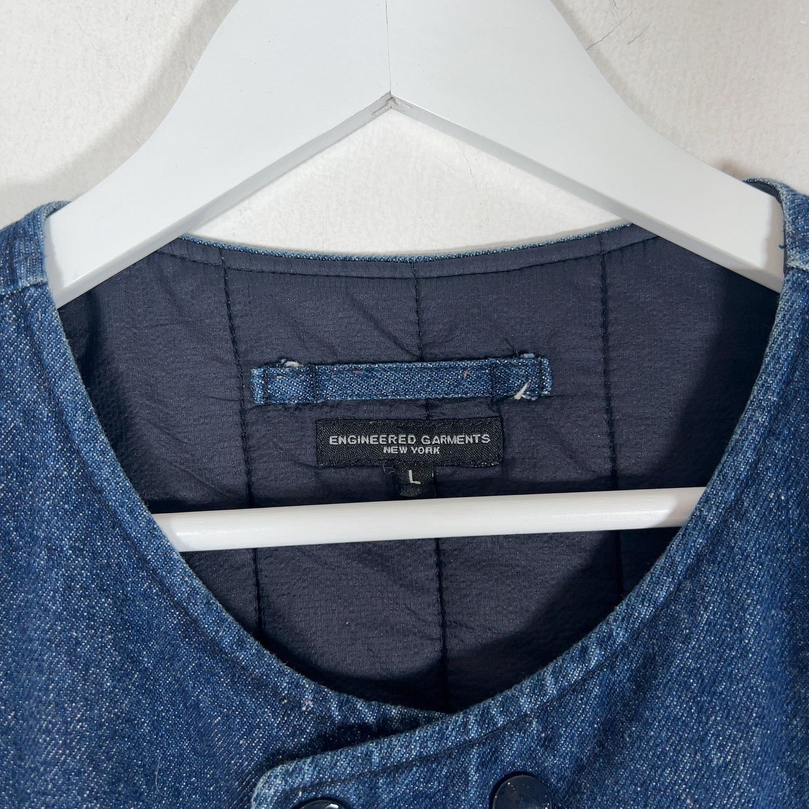 Engineered Garments Engineered Garments Denim Cargo Vest Size US L / EU 52-54 / 3 - 2 Thumbnail