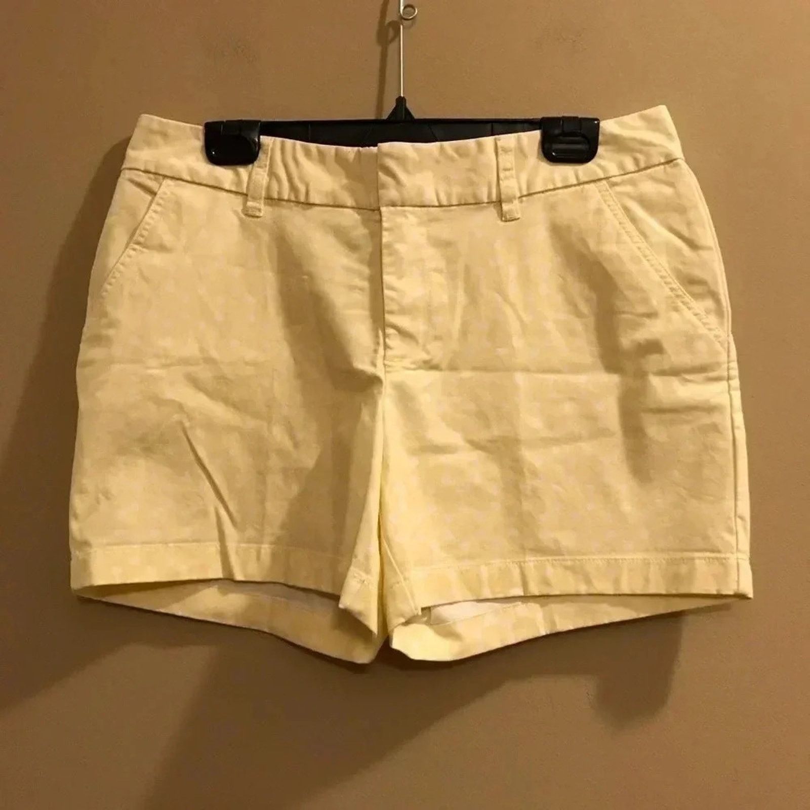Le TIGRE Le Tigre Shorts Womens Light Yellow Pattern 12 Size 34" / US 12 / IT 48 - 1 Thumbnail