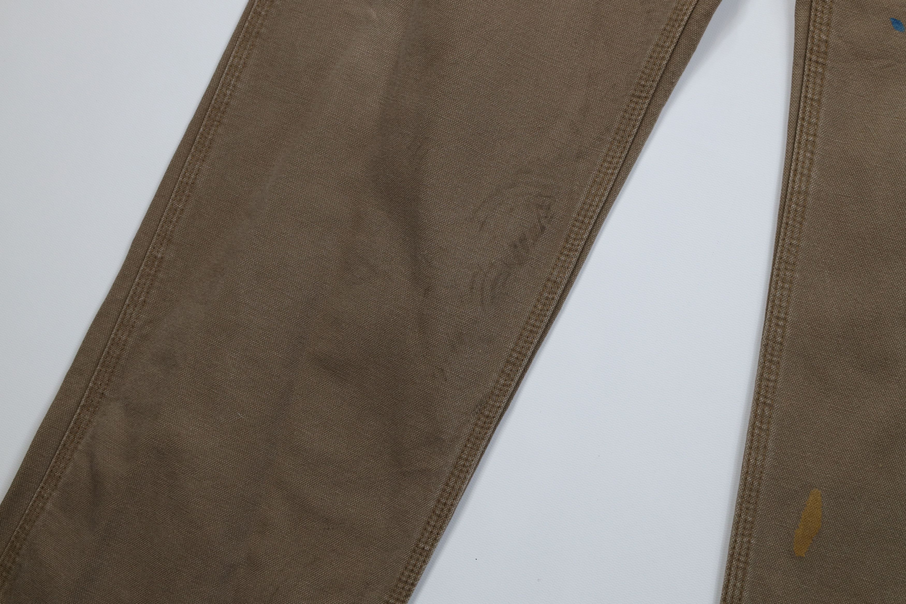 Carhartt Vintage Carhartt Canvas Dungaree Wide Leg Pants Canyon Brown Size US 32 / EU 48 - 5 Thumbnail