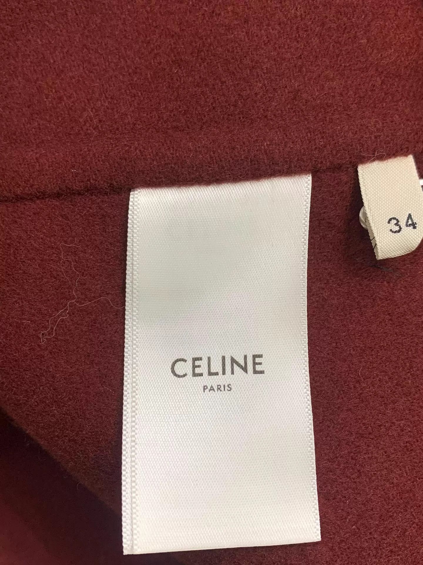 Celine Celine Red Gold Buttons Wool Jacket 34 New Size XXS / US 00 / IT 34 - 5 Thumbnail