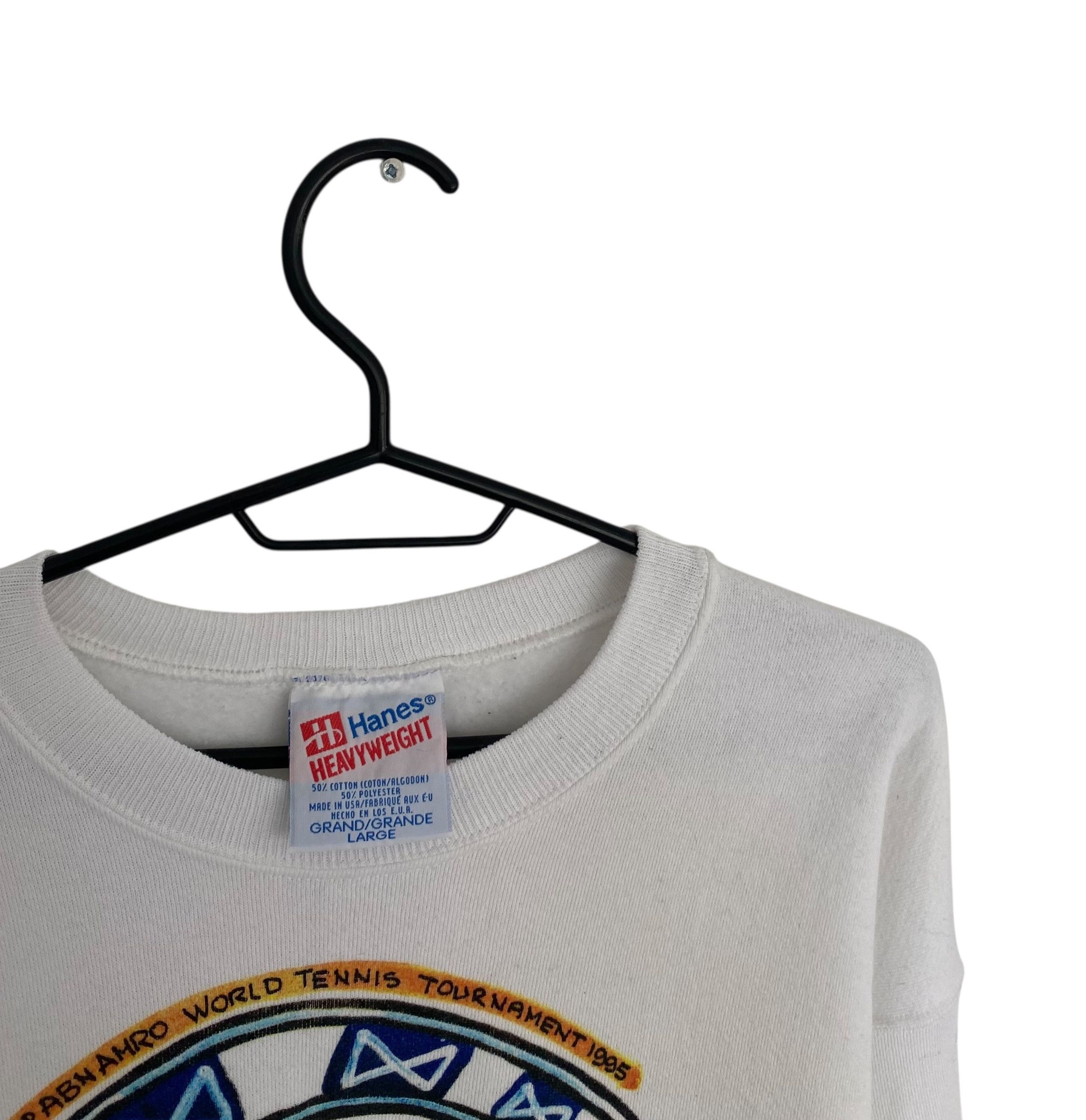 Hanes × Vintage 22nd ABN Ambro World tennis tournament 1995 vintage crewneck Size US XL / EU 56 / 4 - 2 Thumbnail