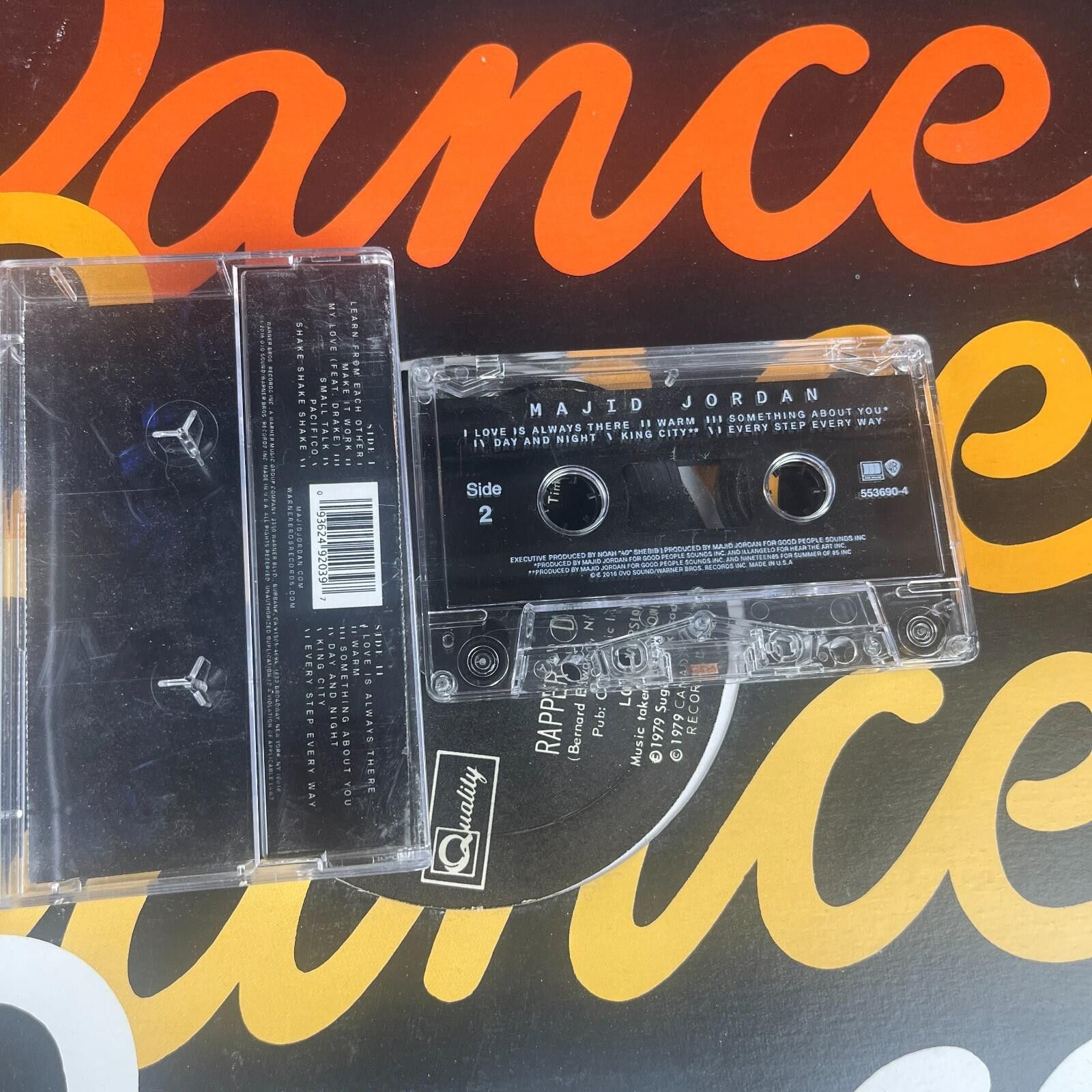 Other Majid Jordan Self Titled Tape Cassette OVO Toronto Size ONE SIZE - 3 Thumbnail