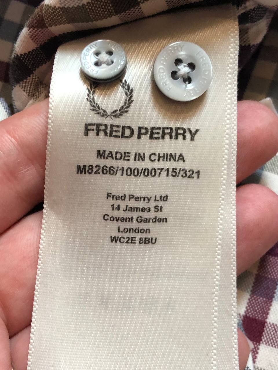 Fred Perry Vintage print shirt Y2K Fred Perry logo size S Streetwear Size US S / EU 44-46 / 1 - 3 Thumbnail