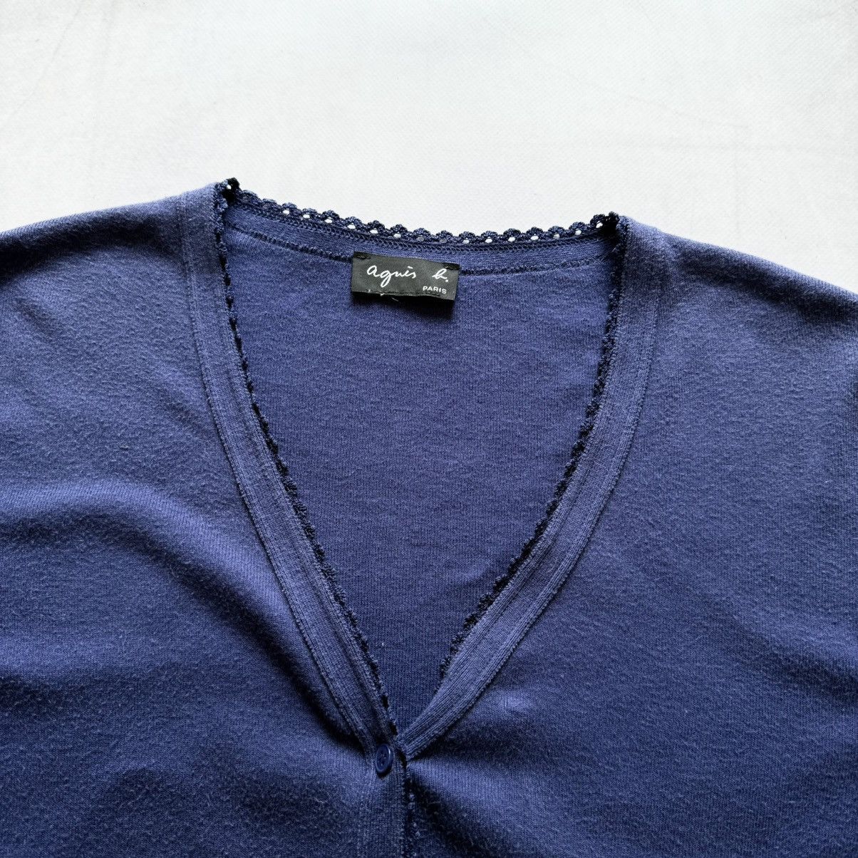 agnes b. Vintage Agnes B Cardigan France Sweater Cop Copine Vibe Size S / US 4 / IT 40 - 3 Thumbnail