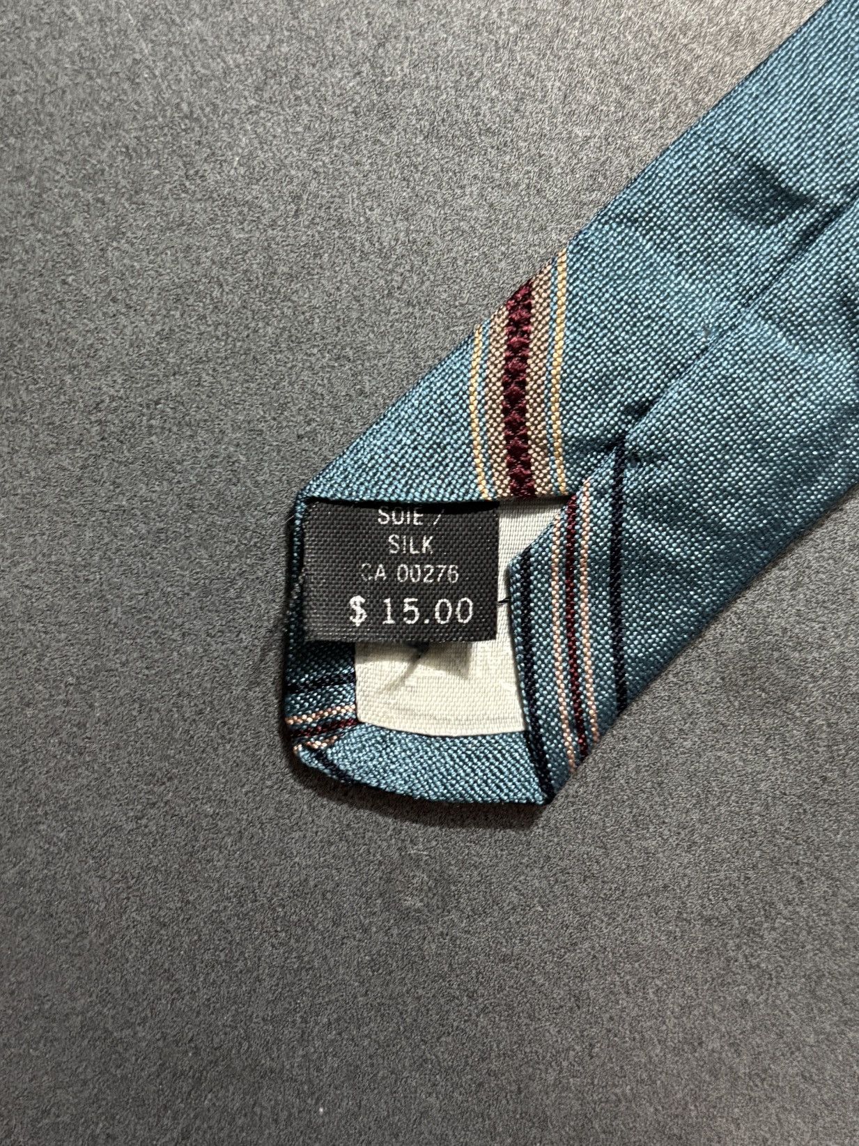 Yves Saint Laurent 1970s Yves Saint Laurent Silk Tie 80s Vintage YSL Necktie Size ONE SIZE - 5 Thumbnail