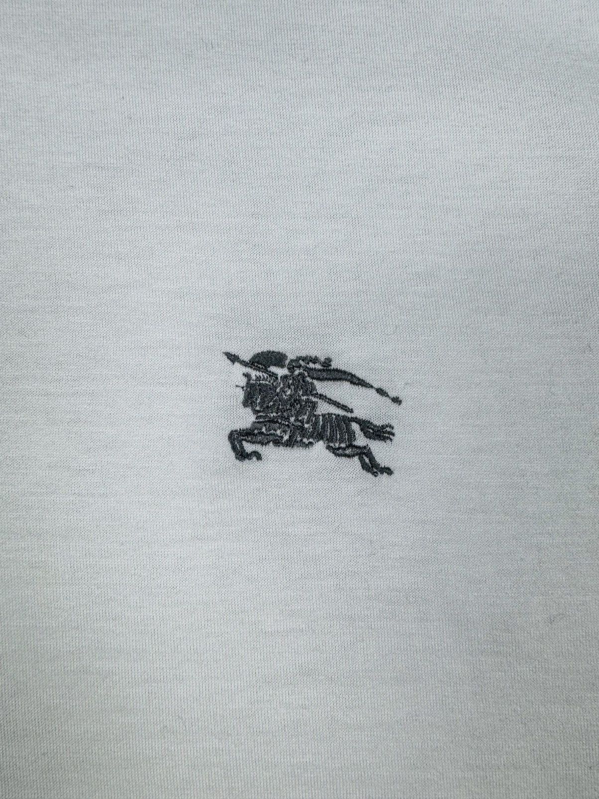 Burberry Burberry London England White Short Sleeve Polo Logo size M Size US M / EU 48-50 / 2 - 7 Thumbnail