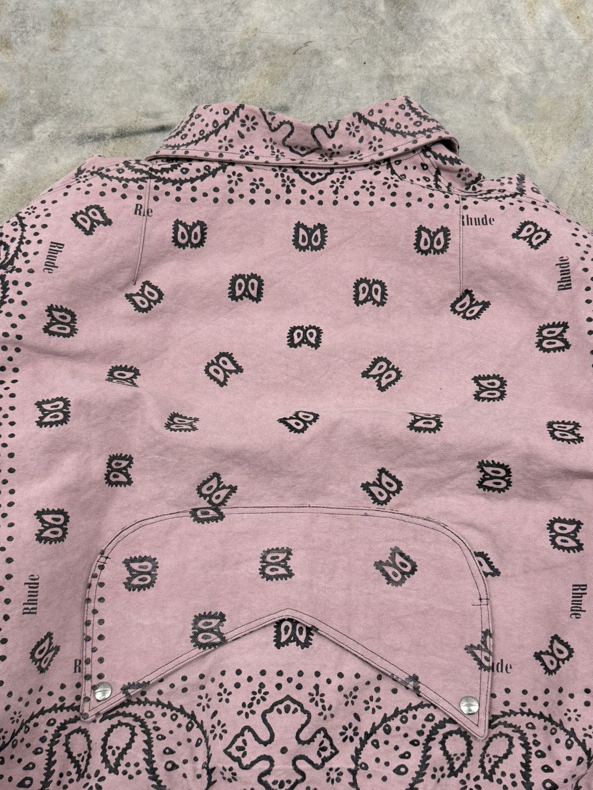 Rhude Rhude Paisley Bandana Bomber Jacket Size US XL / EU 56 / 4 - 6 Thumbnail