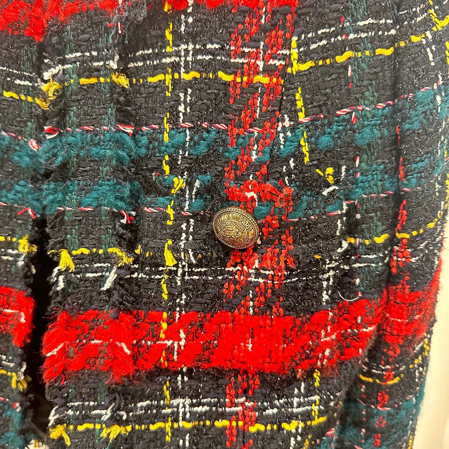 Balmain Balmain mar91 tweed Coco style blazer 38 Size XS / US 0-2 / IT 36-38 - 4 Thumbnail