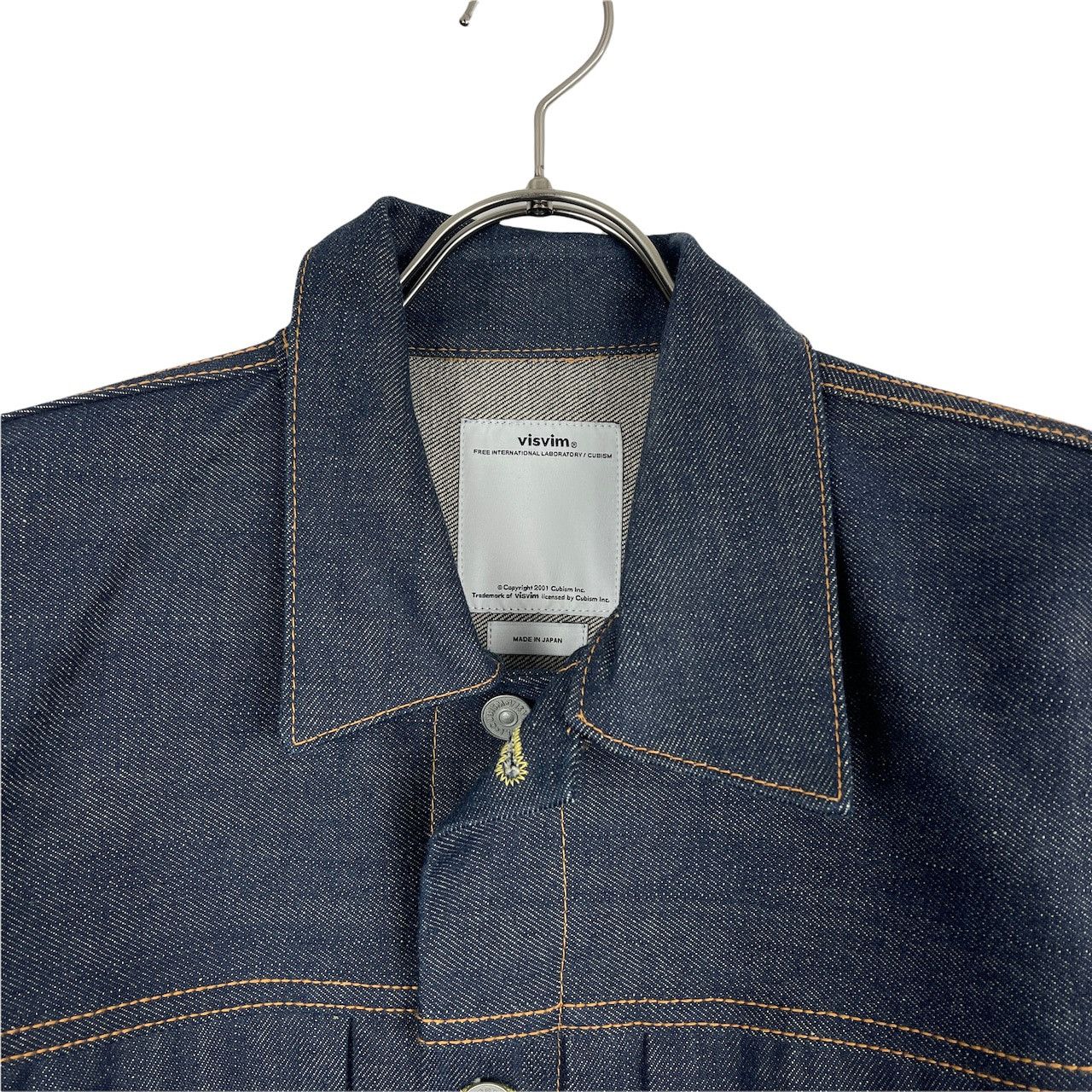 Visvim VISVIM 101 JKT UNWASHED (V.F.) 15SS denim jacket jean Size US L / EU 52-54 / 3 - 2 Thumbnail