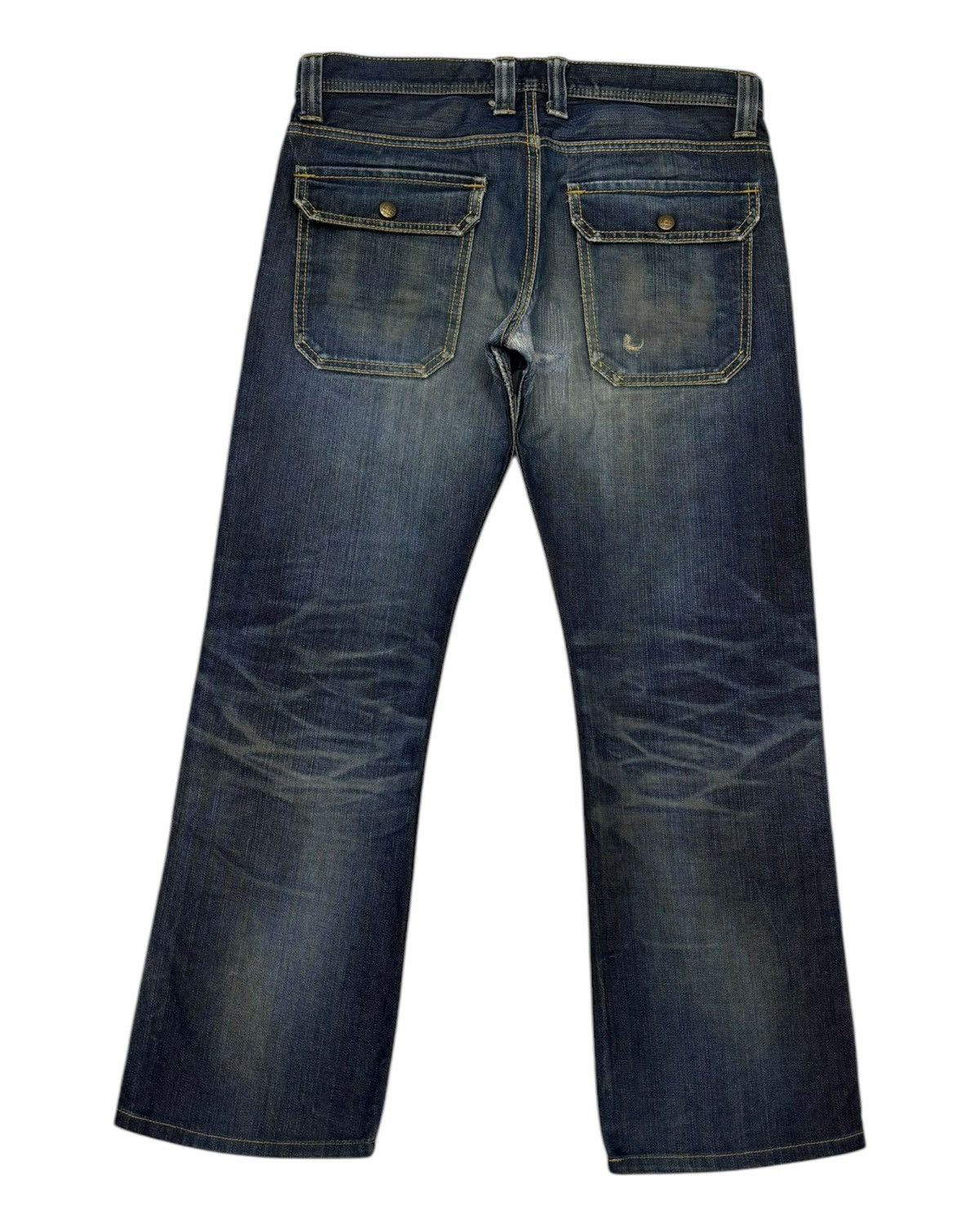 Lee × TMT LEE X TMT JAPAN UNION MADE BUSH PANTS BUSH JEANS Size US 33 - 8 Thumbnail