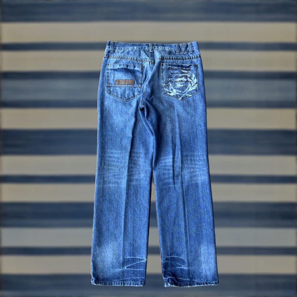 Phat Farm VINTAGE Phat Farm Jeans Y2K Baggy Skater Hip-Hop Grunge Distressed Men’s 36x34 Size US 36 / EU 52 - 1 Thumbnail
