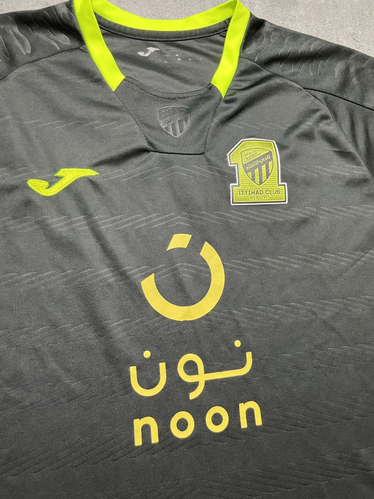 Joma Joma Al ittihad 2019 third kit jersey tee soccer football og Size US L / EU 52-54 / 3 - 4 Thumbnail