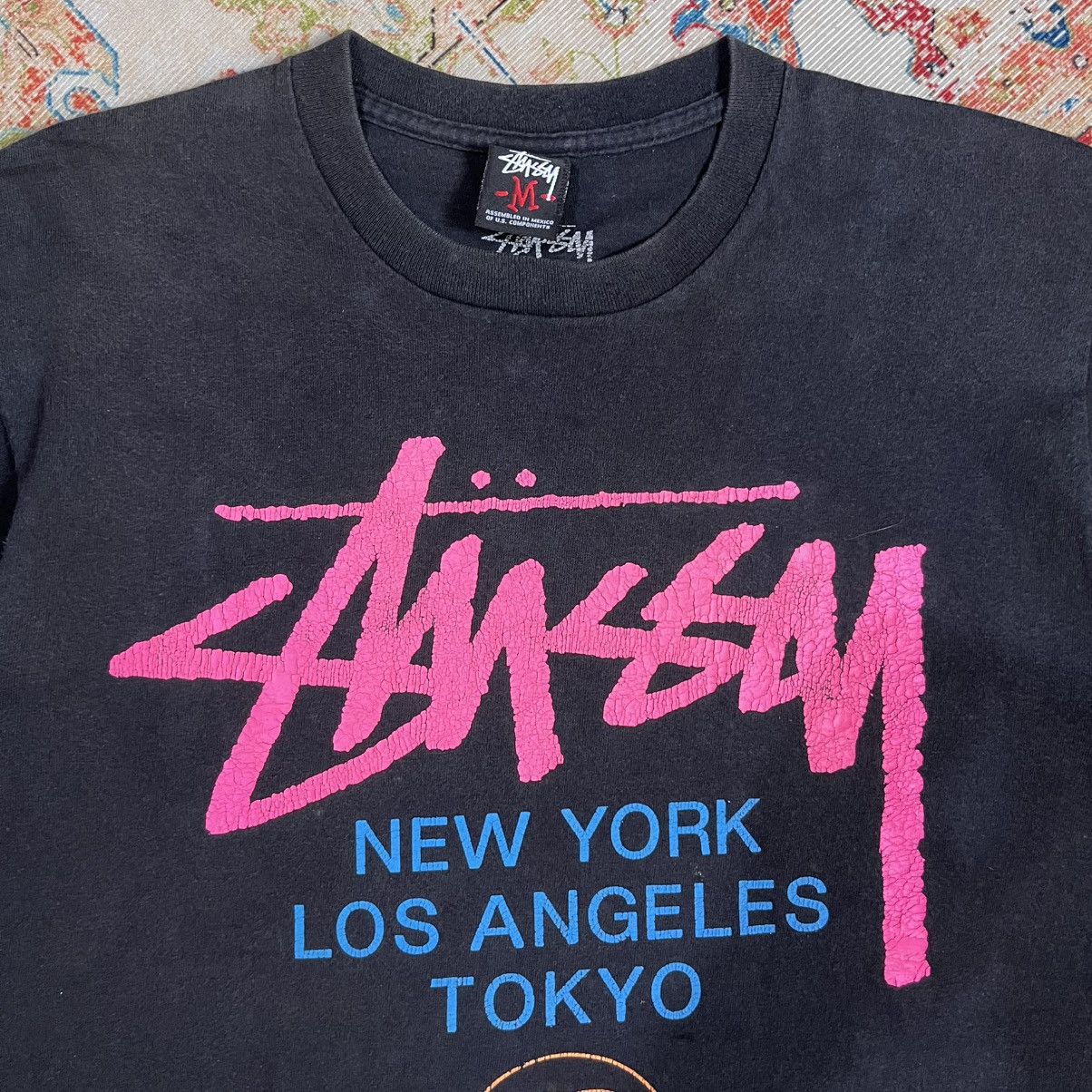 Stussy 🔥2000s🔥Tshirt Stussy Tour local color Size US M / EU 48-50 / 2 - 3 Thumbnail