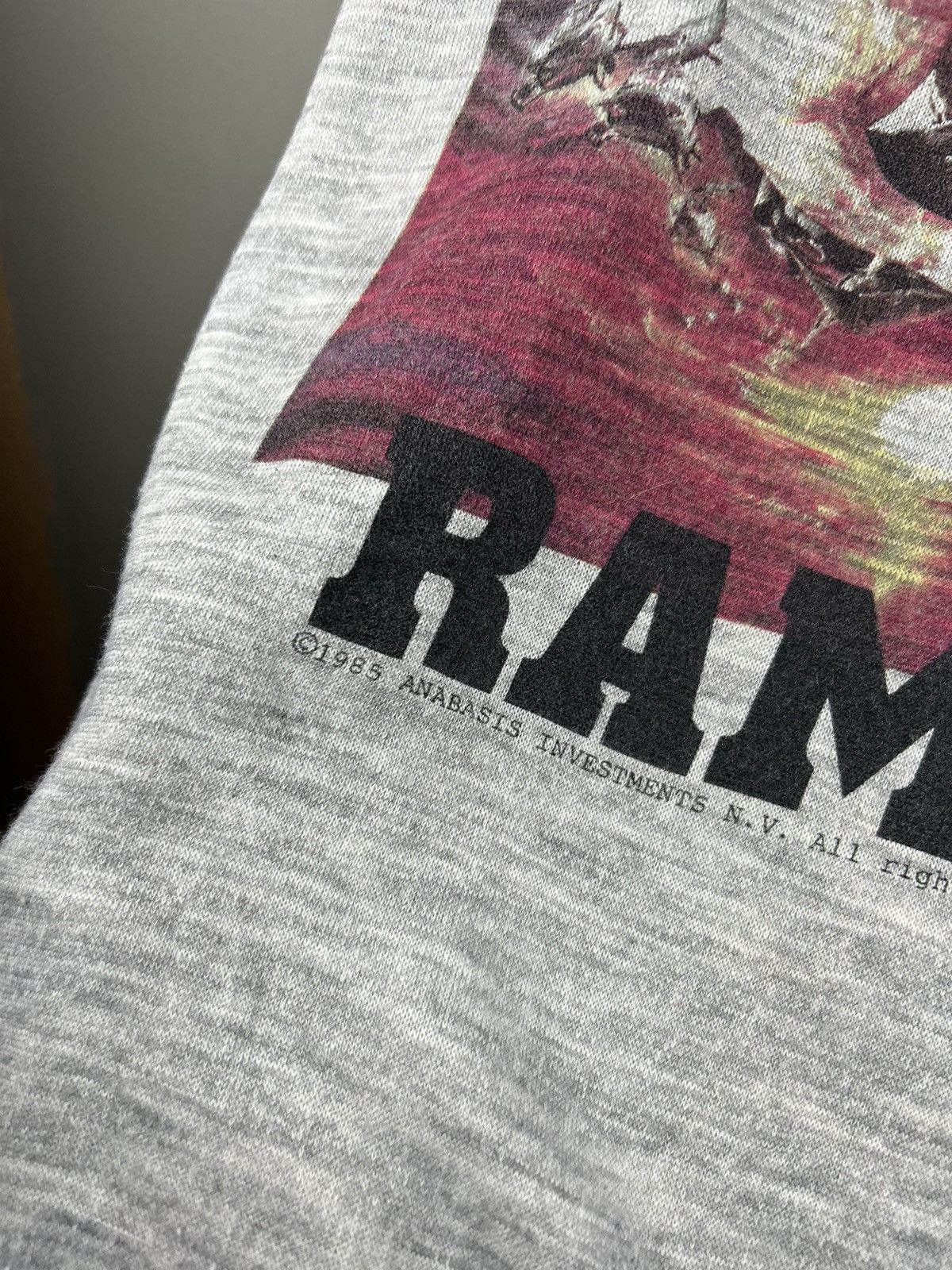 Vintage Vintage 80s Movie Stallone Rambo 1985 Film Sweatshirt Size US L / EU 52-54 / 3 - 13 Thumbnail