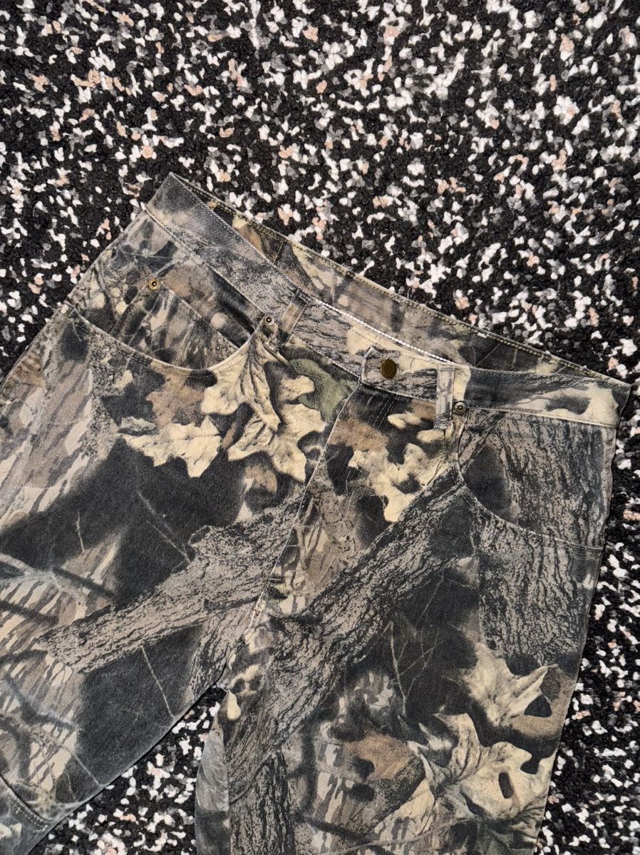 Realtree × Wrangler 34 x 32 Vintage Real Tree Wrangler Double Knee Size US 34 / EU 50 - 3 Thumbnail