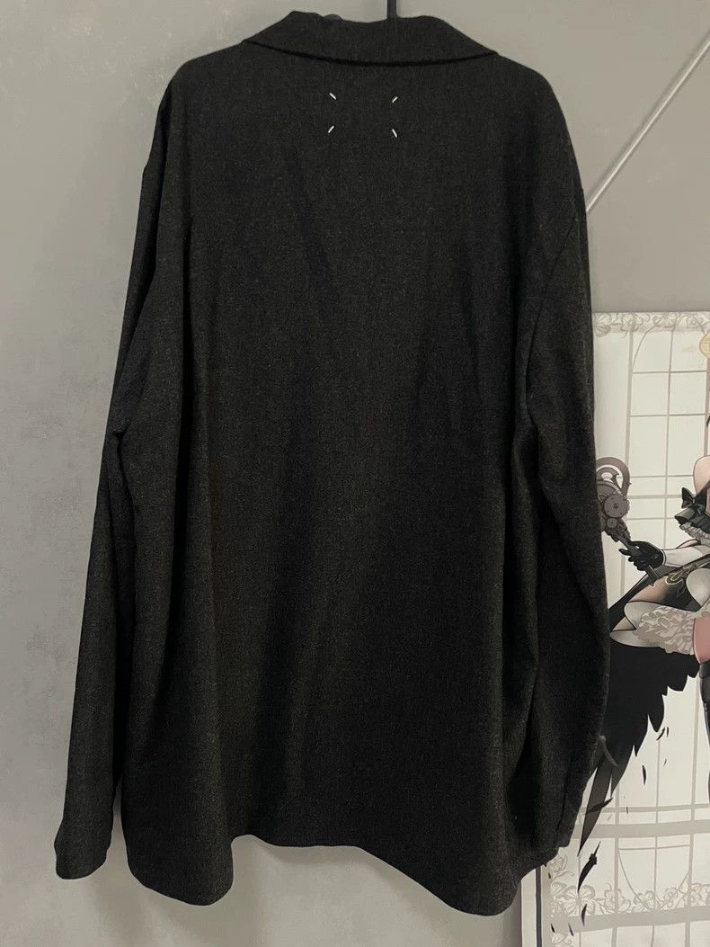 Maison Margiela Maison Margiela Double-breasted wool coat Size US L / EU 52-54 / 3 - 2 Thumbnail