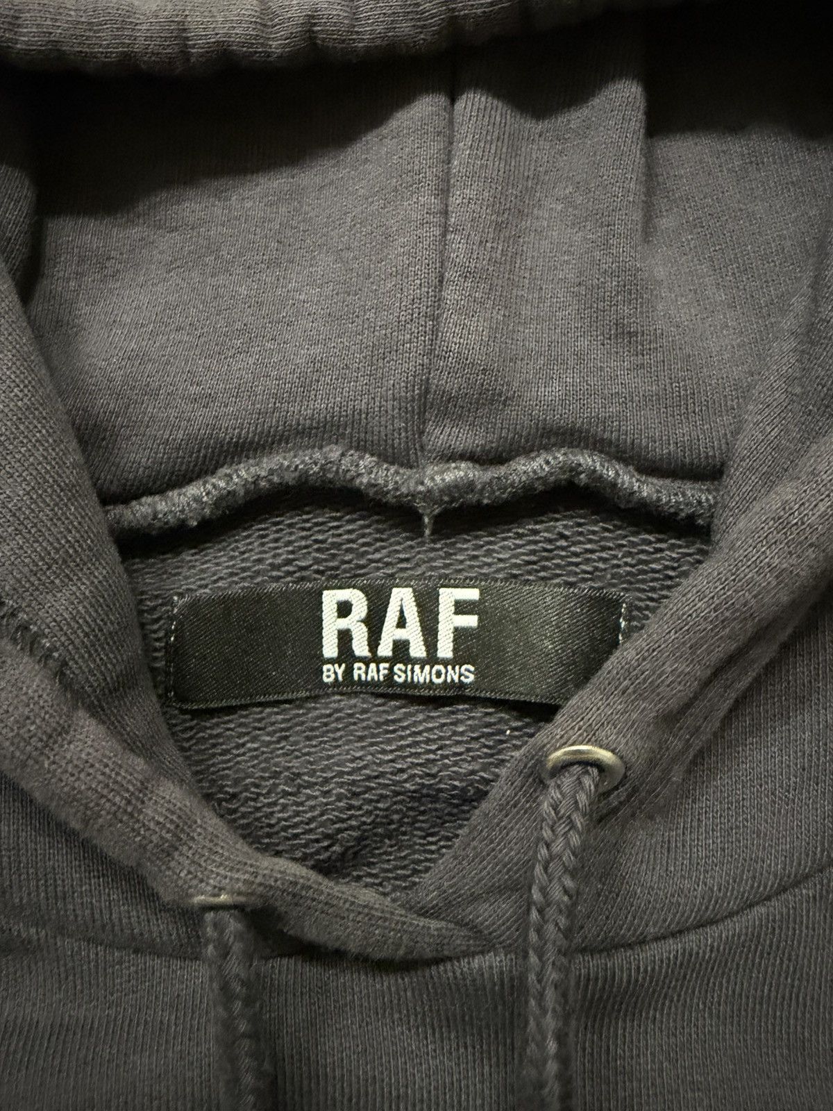 Raf Simons Raf by Raf Simons - "Slate" Grey Long Hoodie Size US M / EU 48-50 / 2 - 2 Thumbnail