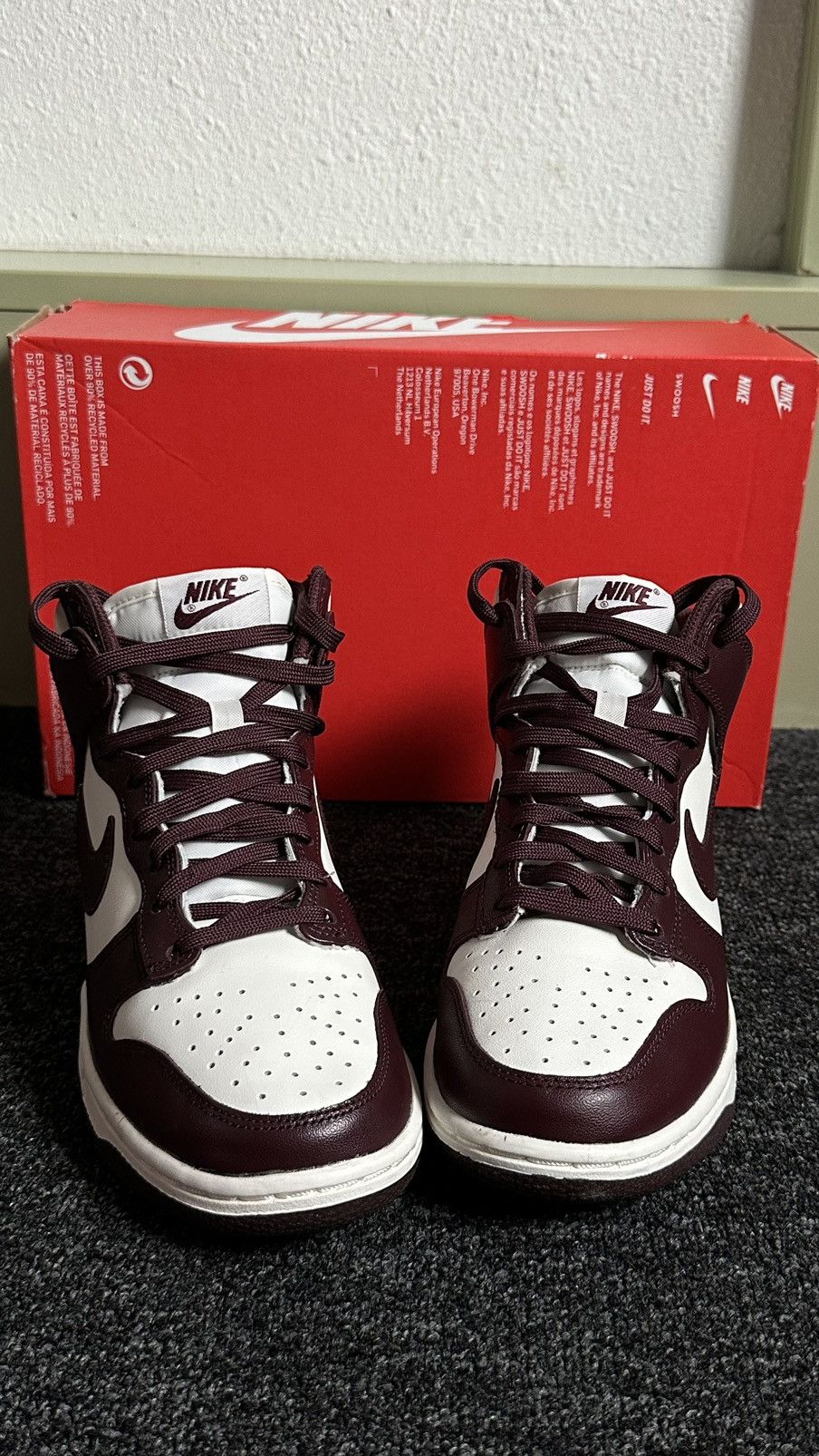 Nike Sneakers Nike Dunk High Size US 6.5 / IT 36.5 - 3 Thumbnail