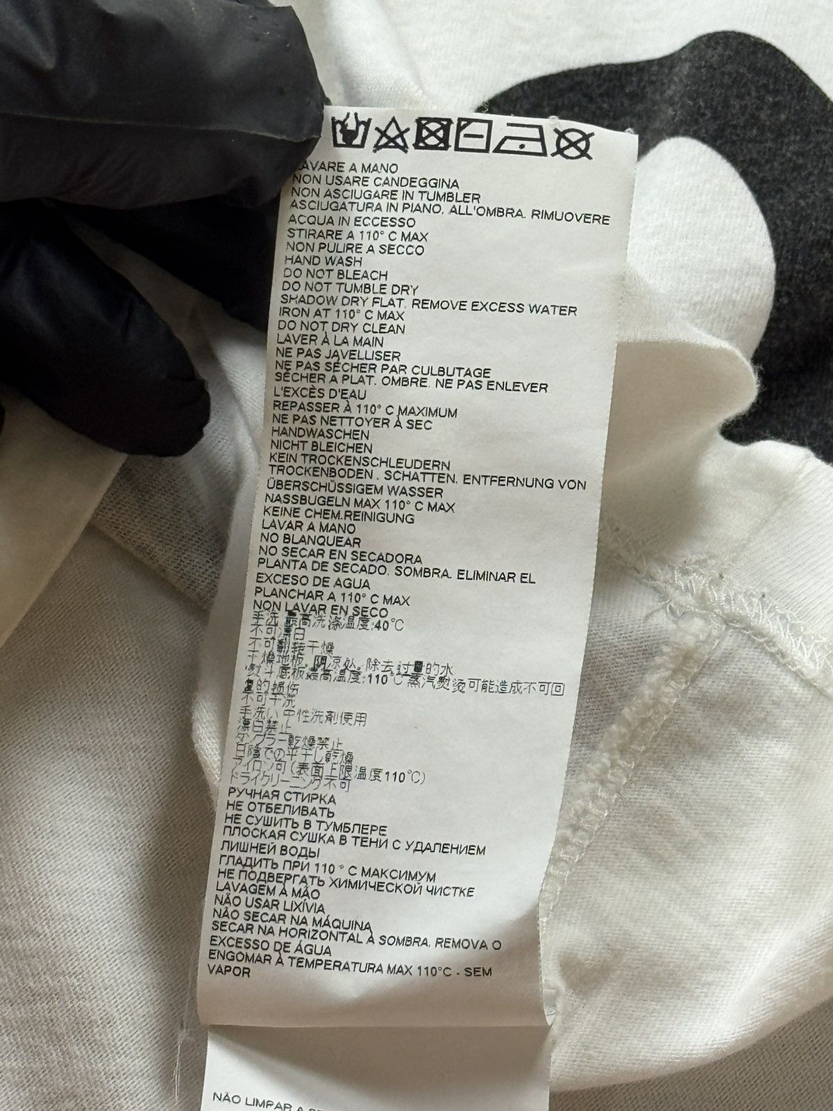 MM6 × Maison Margiela MM6 Maison Margiela Side Logo Tee(Black/M) Size US M / EU 48-50 / 2 - 10 Thumbnail