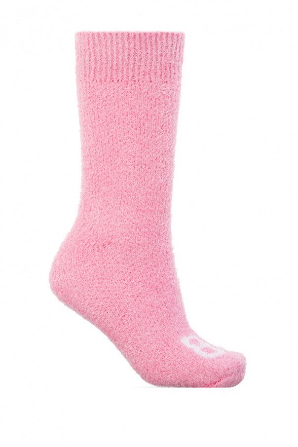 Balenciaga o1in1g1024 Size : OS / Homewear Socks in Pink Size ONE SIZE - 1 Thumbnail