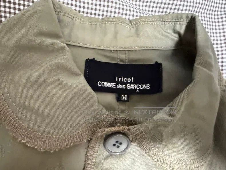 Comme des Garcons Comme des Garcons Olive Green Lightweight Jacket Size M / US 6-8 / IT 42-44 - 4 Thumbnail