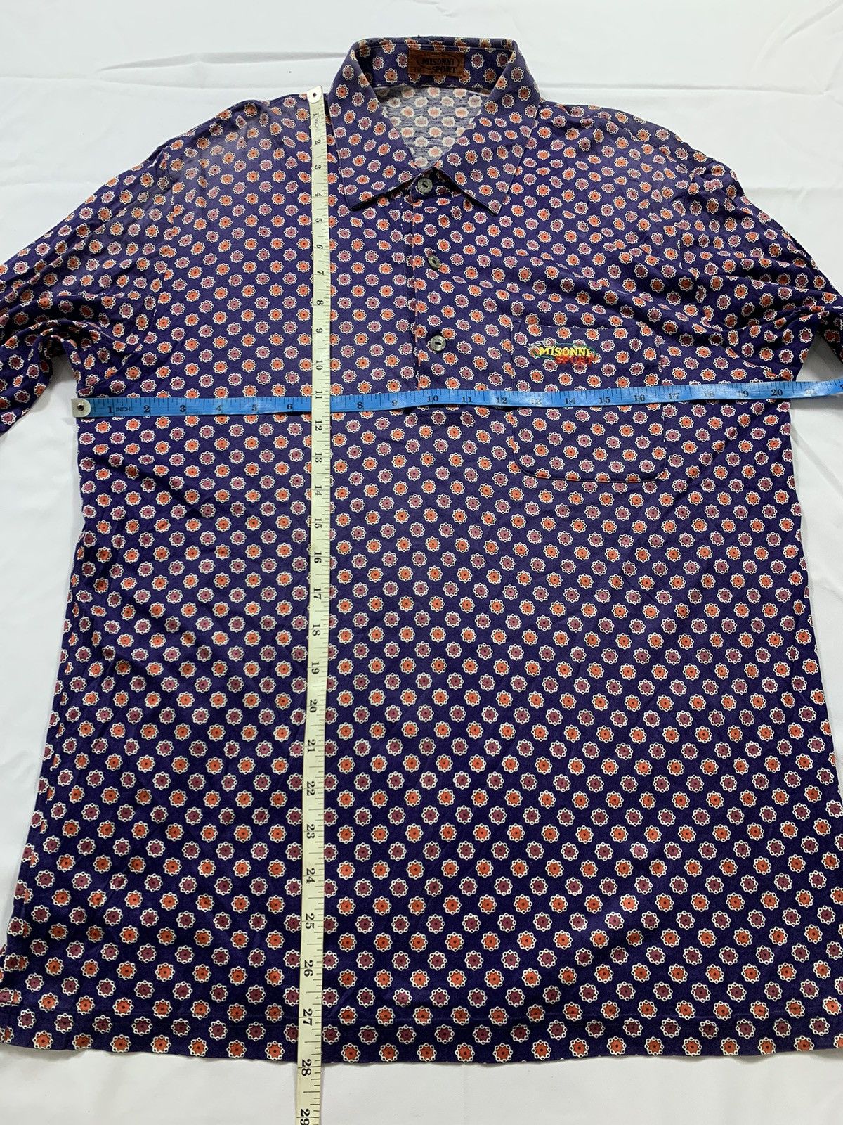 Missoni Missoni Button Up longsleeve Monogram Size US M / EU 48-50 / 2 - 8 Thumbnail