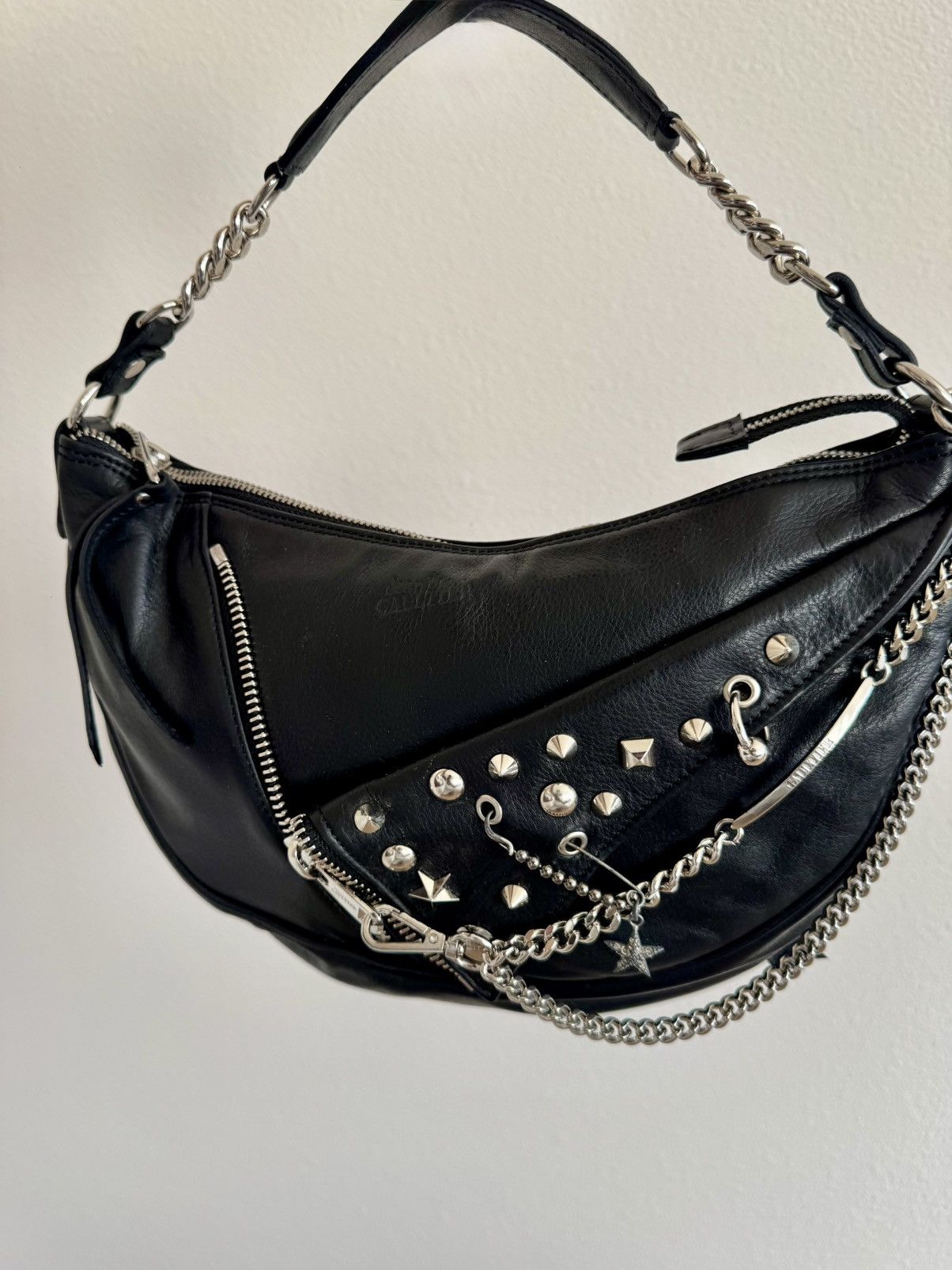 Jean Paul Gaultier Jean Paul Gaultier Studded Chain Shoulder Bag (2014) Size ONE SIZE - 2 Thumbnail