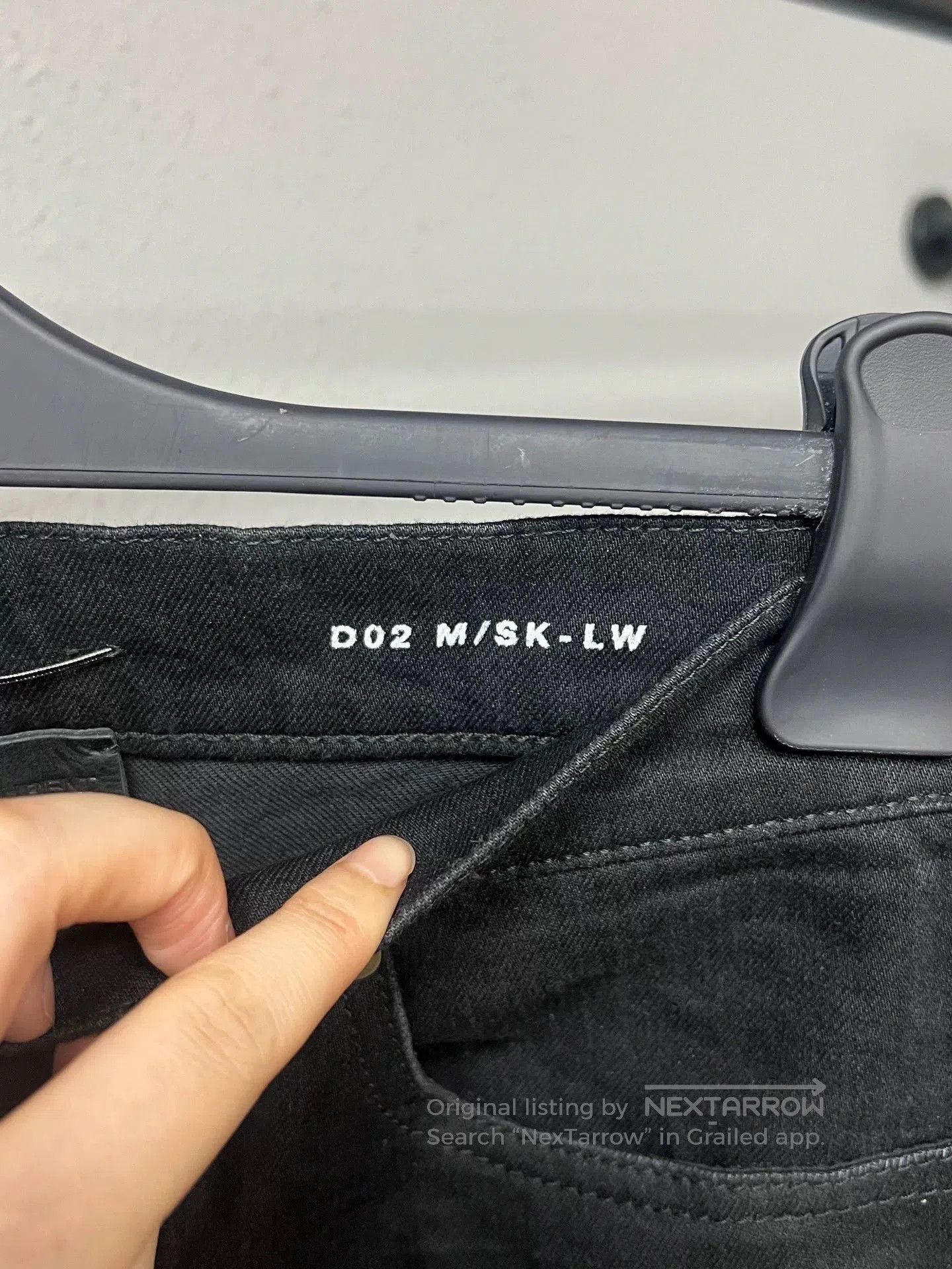 Saint Laurent Paris SLP Distressed Slash Jeans. Size US 33 - 3 Thumbnail